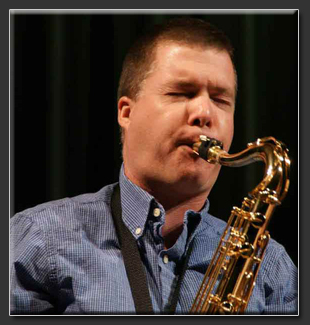 Lee Taylor plays the blues. Photo by Cal Haines.